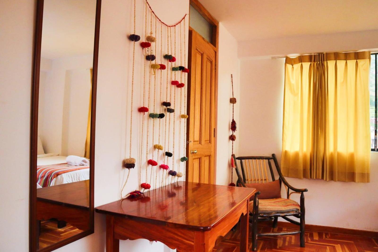 Shanti Hotel Pisac Zimmer foto